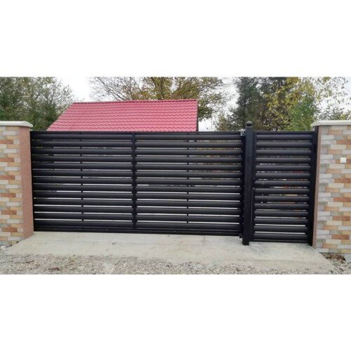Set porti metalice cu sipca metalica Kenzo
